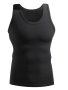 Men's Solid Tank Top Active Crew Neck Skinny Sleeveless Top Men's Clothing For Summer Outdoor