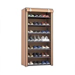 9-LAYER Canvas Shoe Rack - Stylish Footwear Organizer