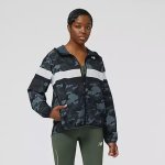 New Balance Women's Printed Accelerate Jacket - Phantom - XS