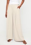 Edit Sewn In Pleated Pants - Neutral