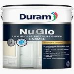 Duram Nu Glo Matt White 5LTR