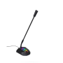 TSP202 Wired Bendable USB Microphone - Black