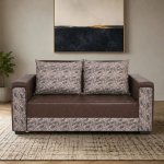 Zambezi 3 Seater Couch Dark Brown