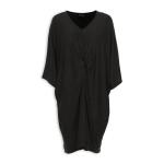 Black Shimmer Batwing Dress