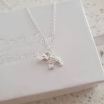 Emmie 925 Sterling Silver Elephant Necklace 12X11MM On A 45CM Chain