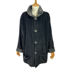 Black Vintage Corduroy Jacket - XL