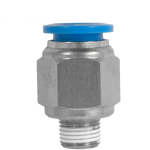 AirCraft Pu Hose Fitting Straight Stud 10MM-1 8" M
