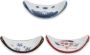 3 Piece Japanese Style Ceramic Chopstick Rest Holder Set Chopsticks
