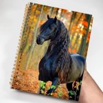 Black Horse Spiral Notebook 4 HSN4