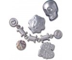Crocs Bling Bling 5 Pack Plugs In Neutral - Neutral Onesize