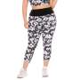 Plus Size Ladies Flower Power Leggings - XXL