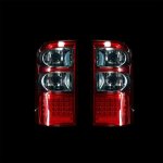 Nissan Patrol Gu Y61 S1-3 Bushdoof Red smoked LED Tail Lights Pair For