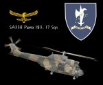 SA330 Puma 183. 17 Sqn Mouse Pad