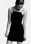Low-back Strappy Dress - Black