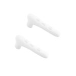 Be-tool 2 Pcs Door Knob Cover Silicone Decorative Anti-collision Anti-static Anti-freeze For Home Office School Handle 15 3 Cm W