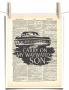 Supernatural Carry On My Wayward Son 8.5 X 11 Vintage Dictionary Page Unframed Art Print