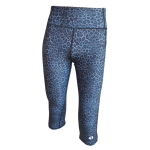 High Waist Funky 3 4 Leggings - Animal Spots - Ladies XXL - 40