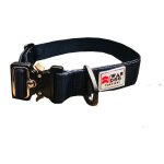 Delta War Dog Medium Navy Soft Tactical Dog Collar Military-grade Dog Collars Waggs Pet Shop
