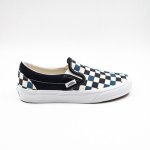 Vans Classic Slip On Tri-tone Ladies Casual Sneaker Navy white