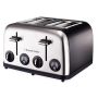 Russell Hobbs 4 Slice Toaster -matt Black