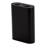 LOGO BE0090 - Light Up Power Bank - 6000 Mah Black Std