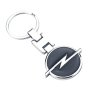 Opel Metal Swatch Keyring Black