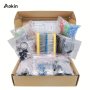 Value Pack 1900PCS Set Mega Electronic Component Kit Including Assortment + Capacitors + Resistors + LED + Transistors + Dc Jacks + Pcb +opamp