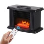 1000W MINI Electric Fireplace Heater With Remote Control