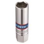 Socket Spark Plug Magnetic 6P 3/8 X 21MM