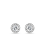 Sterling Silver Cubic Zirconia Petite Stud Earrings