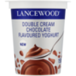 Lancewood Chocolate Flavoured Double Cream Yoghurt 150G