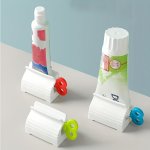1PC 2PCS 3PCS 4PCS 6PCS Household Toothpaste Dispenser Squeezer Bathroom Accessories Toothpaste Holder Organizer Hair Dye Cosmet