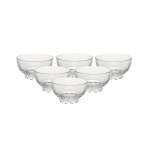 6 Piece 270ML Mousse Bowl Set Clear