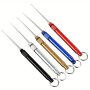 Titanium Outdoor Portable Multifunctional Toothpick Bottle: Stronger Than Dental Floss Ideal For Camping And Dining On The Go