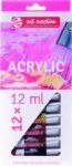 Artcreation Expression Acrylic Colour 12 X 12ML Set