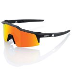 Speedcraft Air Eyewear - Soft Tact Black - Red Hiper Multilayer Mirror Lens