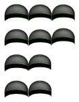 Wig Cap To Wear Under Wig 10PCS - Black