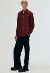 Regular Fit Cr Pe Shirt - Burgundy