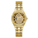 Guess Ladies Gold Tone Multi-function Watch GW0604L2
