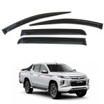 Mitsubishi Triton Weather Guards Gloss Black 2019 –