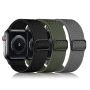 Kotex 3 Pack - Stretch Nylon Loop Band Strap For Apple Watch 42/44/45/49 Mm