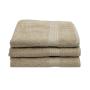 Eqyptian Collection Towel -440GSM -bath Towel -pack Of 3 -pebble