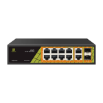 Switch GNT-P1012G6 8P Poe