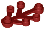 Parts Plant - Leaves 4 X 3 2423 - Dark Red