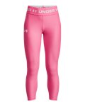 Girls' Ua Heatgear Ankle Crop - Pink Punk Yxl