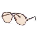Brown Tort Classic Aviator Sunglasses