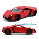 Jada Toys 97377 Lykan Hypersport Fast & Furious 1:24 Diecast Model Car