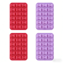4-PACK Silicone 18-HOLE Bone Cake Mold