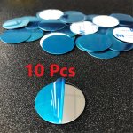 10PCS Round Bracket Magnetic Sheet Magnet Metal Plate Car Mobile Phone Holder