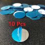 10pcs Round Bracket Magnetic Sheet Magnet Metal Plate Car Mobile Phone Holder